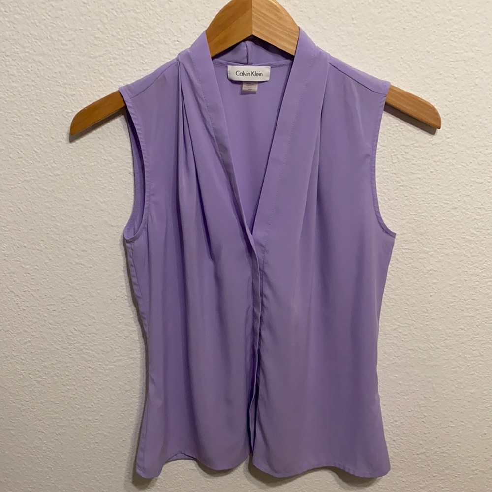 Calvin Klein tank blouse size XS